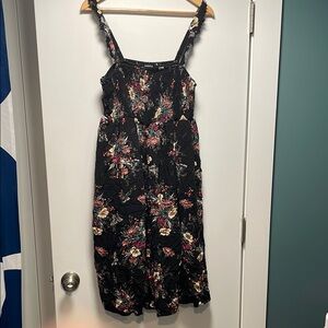Torrid plus size floral midi sundress - 1X